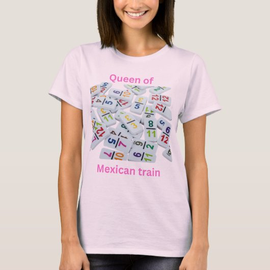 メキシカントレインの女王 Tシャツ (正面)