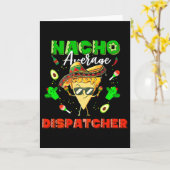 メキシカンナチョ平均ディスパッチャー カード (黄色い花)
