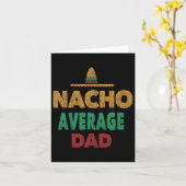 メキシカンナチョ平均パパ父長日 カード (黄色い花)