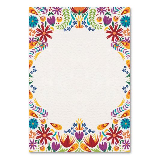 メキシカンヌエストラBoda花結婚植物園 テーブルナンバー (裏面)