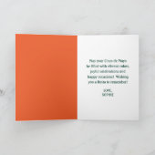 メキシカンハットハッピーシンコデマヨのかわいいサボテン シーズンカード (内部)