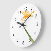 メキシカンバーウィングドラゴンフライ ラージ壁時計 (傾斜)