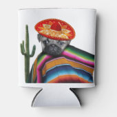 メキシカンパグ犬のクーラー 缶クーラー (正面)