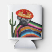 メキシカンパグ犬のクーラー 缶クーラー (裏面)