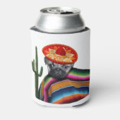 メキシカンパグ犬のクーラー 缶クーラー (缶裏面)