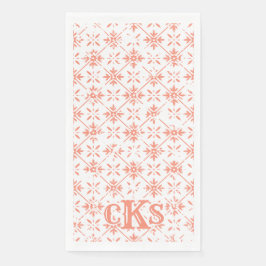 メキシカンパターン（の模様が）あるタイル |ゲストバス紙タオル