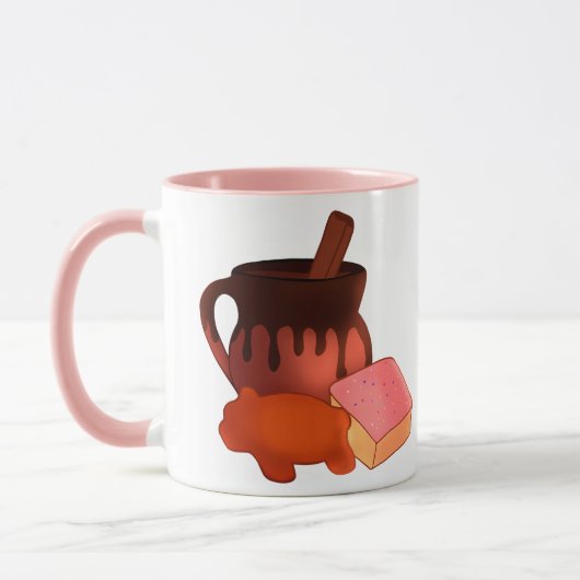 メキシカンパナデリアパンデュース マグカップ (左)