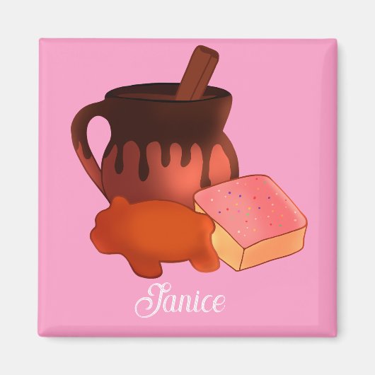 メキシカンパナデリアパンデュース マグネット (正面)