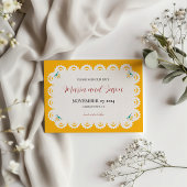 メキシカンパペルピカドイエローヌエストラ結婚ボダ セーブザデート