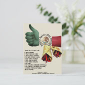 メキシカンファジタスパイスミックスレシピ |はがき ポストカード (スタンド正面)