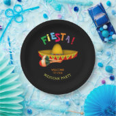 メキシカンフィエスタまたはシンコデマヨ ペーパープレート (パーティー)