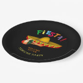 メキシカンフィエスタまたはシンコデマヨ ペーパープレート (アングル)