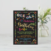 メキシカンフィエスタオレオール誕生日の招待状 招待状 (スタンド正面)