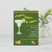 メキシカンフィエスタカップルシャワー🎉おもしろいマルガリータ 招待状 (スタンド正面)