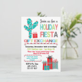 メキシカンフィエスタクリスマスプレゼント交換 招待状 (スタンド正面)