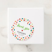 メキシカンフィエスタサンキューメッセージカード フェイバータグ (インサイチュ)