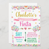 メキシカンフィエスタシエスタバースデーパーティー招待 招待状 (正面/裏面)