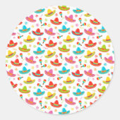 メキシカンフィエスタシール ラウンドシール (正面)