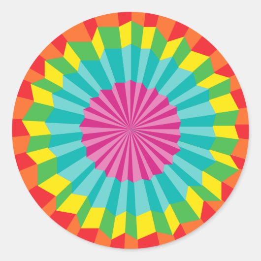 メキシカンフィエスタシール ラウンドシール (正面)