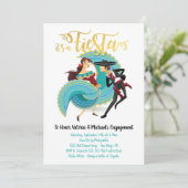 メキシカンフィエスタスペインのダンサー招待状 招待状 (スタンド正面)