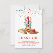 メキシカンフィエスタタコブライダルシャワー サンキューカード (正面)