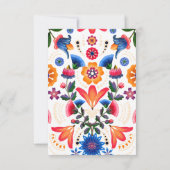 メキシカンフィエスタタコブライダルシャワー サンキューカード (裏面)