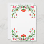 メキシカンフィエスタチンコデマヨパーティの招待状 招待状 (裏面)