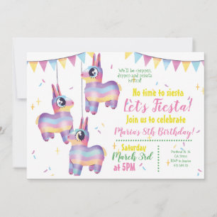 メキシカンフィエスタチンコデマヨ誕生日 招待状