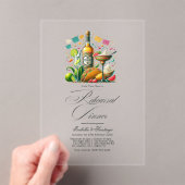 メキシカンフィエスタテキラリハーサルディナー アクリル招待状 (インサイチュ (ポータブル))