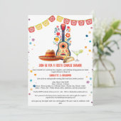 メキシカンフィエスタテーマカップルシャワー招待状 招待状 (スタンド正面)