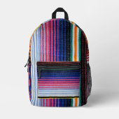 メキシカンフィエスタデザイン プリントバックパック (正面)