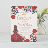 メキシカンフィエスタドレスティアラ キンセアニェーラ 招待状 (スタンド正面)