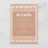 メキシカンフィエスタバロパペルピカドボホ結婚ズ エンクロージャーカード (正面)