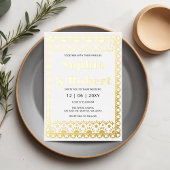 メキシカンフィエスタパペルピカドボホ結婚ズ 箔招待状