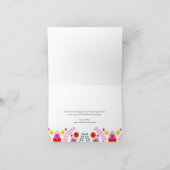 メキシカンフィエスタパーティーフローラサンキューカード サンキューカード (内部)