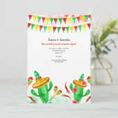 メキシカンフィエスタパーティー 招待状 (スタンド正面)