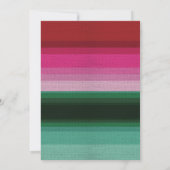 メキシカンフィエスタパーティー 招待状 (裏面)