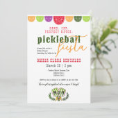 メキシカンフィエスタピックボールブライダルカップルシャワー 招待状 (スタンド正面)