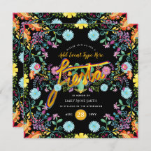 メキシカンフィエスタフォークフラワーズラマ金ゴールドANYイベント