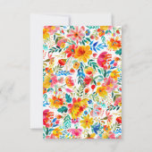 メキシカンフィエスタフローラテーマ サンキューカード (裏面)