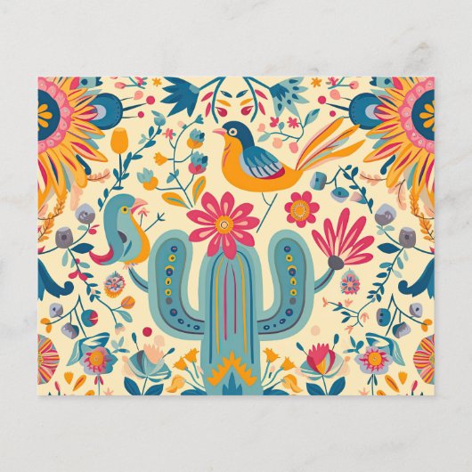 メキシカンフィエスタフローラブライダルシャワーレシピカード (裏面)