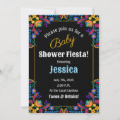 メキシカンフィエスタフローラベビーシャワー招待状 招待状 (正面)