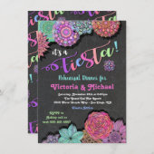 メキシカンフィエスタフローラマンダラリハーサルディナー 招待状 (正面/裏面)