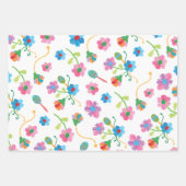 メキシカンフィエスタフローラ刺繍パーティーマラカス ラッピングペーパーシート (正面2)