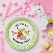 メキシカンフィエスタフード誕生日 ペーパープレート (パーティー)