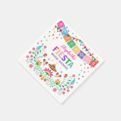 メキシカンフィエスタブライダルシャワーナチョ平均パーティー スタンダードカクテルナプキン (角)