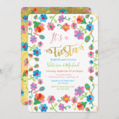 メキシカンフィエスタブライダルシャワー招待状 招待状 (正面/裏面)