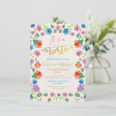 メキシカンフィエスタブライダルシャワー招待状 招待状 (スタンド正面)