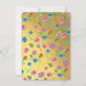 メキシカンフィエスタブライダルシャワー招待状 招待状 (裏面)