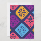 メキシカンフィエスタブライダルシャワー 招待状 (裏面)